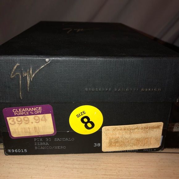 Zebra striped ladies mule - Picture 5 of 8